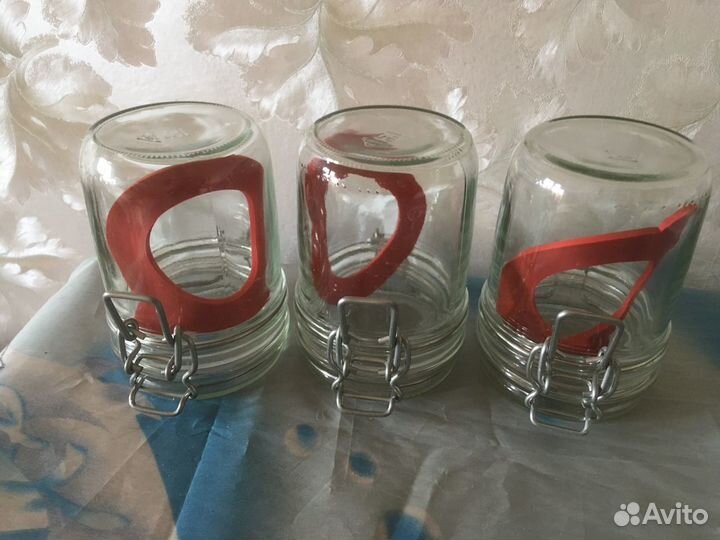 Стеклянные банки для консервации продуктов