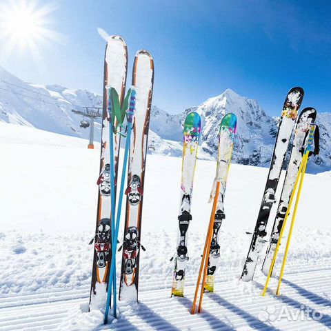 Горные лыжи прокат и продажа объявление продам