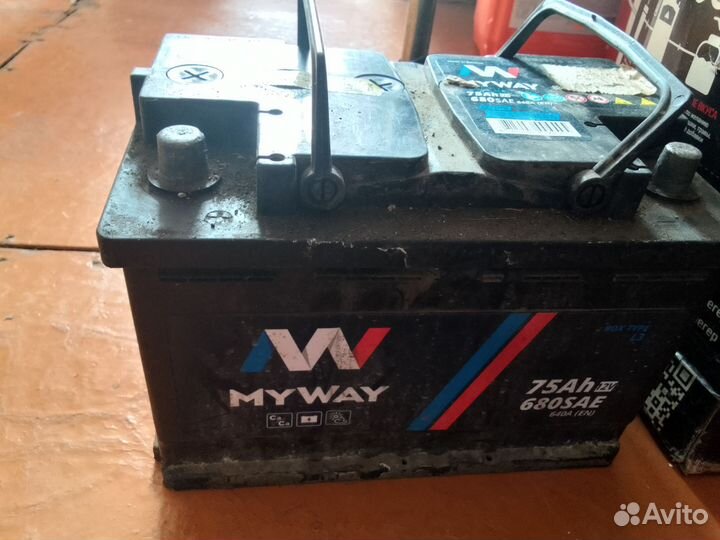 Аккумулятор автомобильный 12 v 75ah