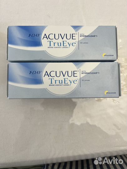 Линзы контактные acuvue TruEye 1-day