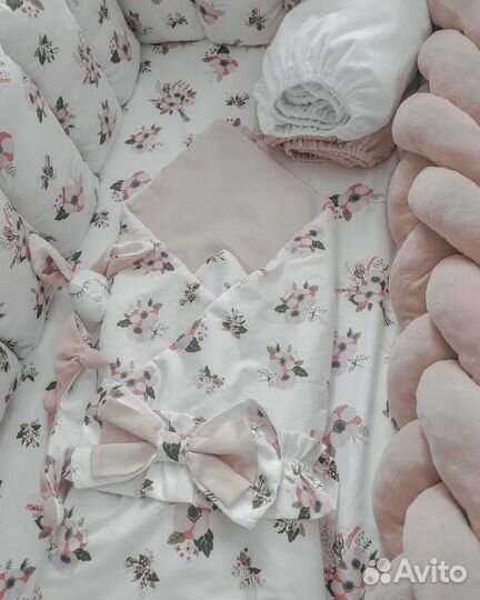 Бортики, кокон, простыни