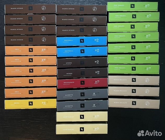 Капсулы для кофемашины Nespresso