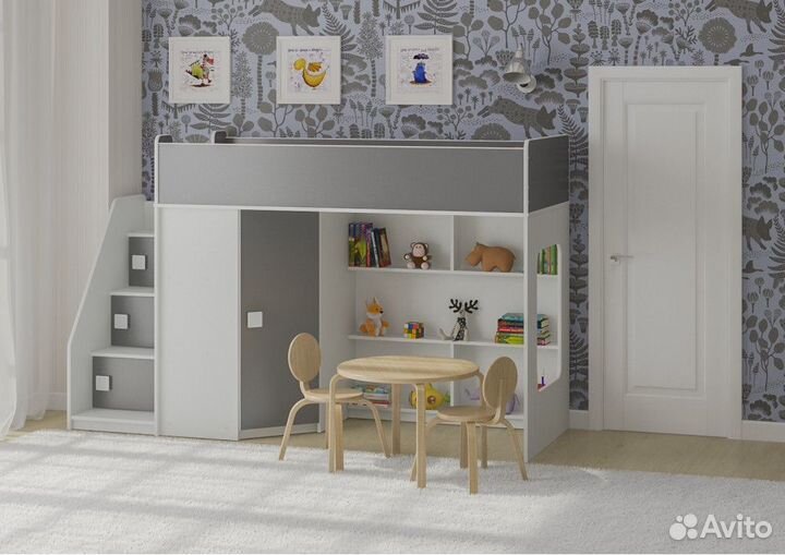 Детская кровать чердак