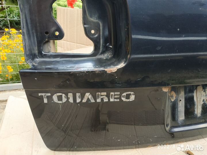 Дверь багажника туарег