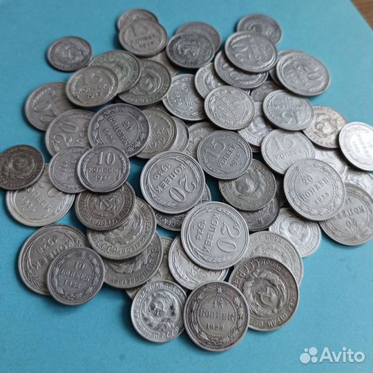 Серебряные монеты СССР