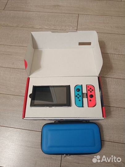 Nintendo switch v2 прошитый +128gb