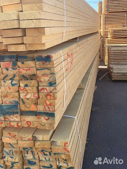 Доска обрезная, дисковый распил