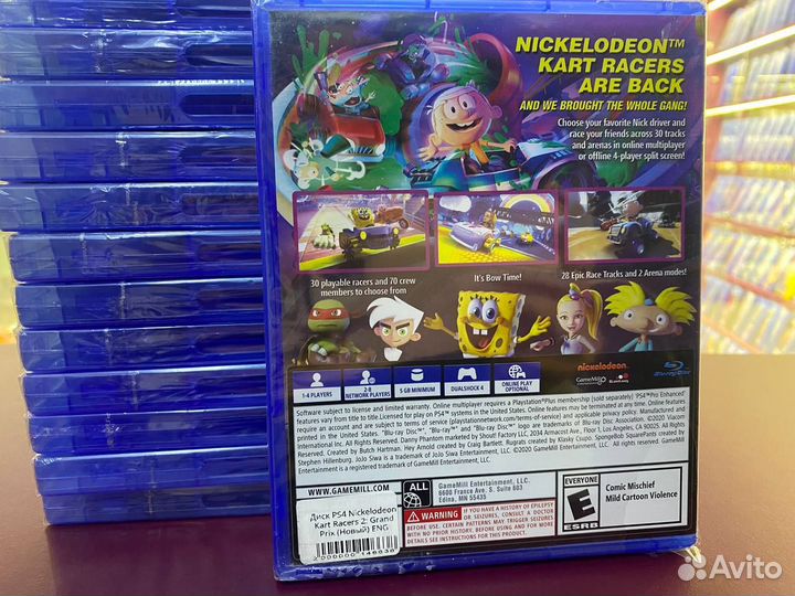 Nickelodeon Kart Racers 2: Grand Prix PS4