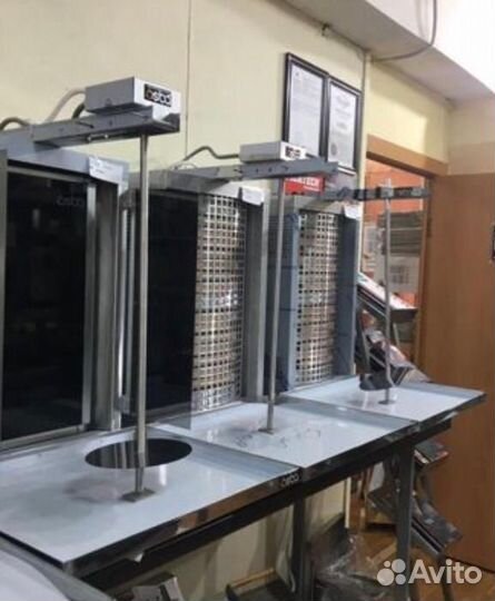 Аппарат гриль для шаурмы 30 кг