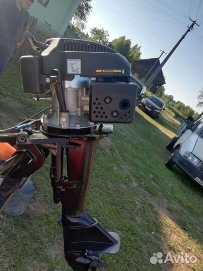 Лодочный мотор гибрид Ветерок12+Чемпион 5 л.с