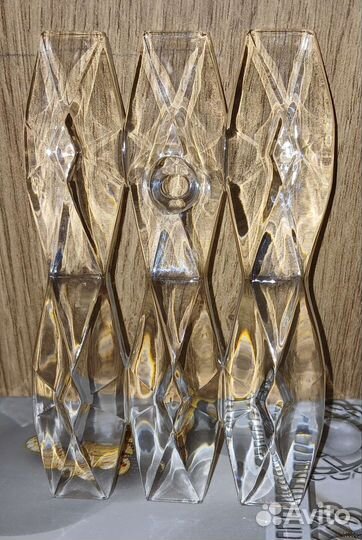 Подвески хрустальные Чехия