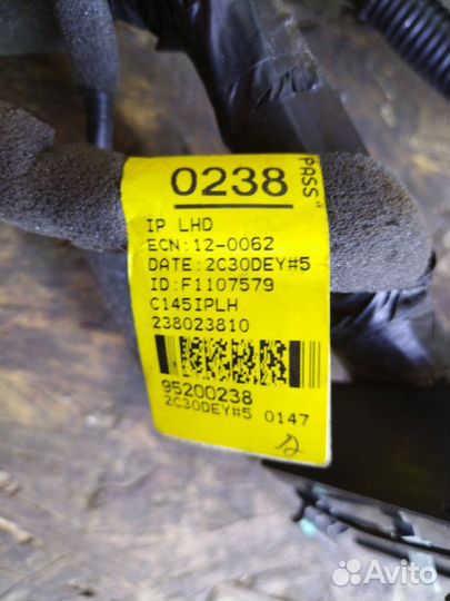 Проводка салонная Opel Antara L07 A30XH 2012