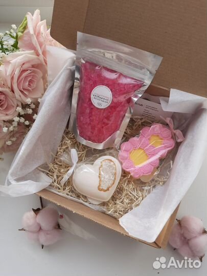 Набор бомбочки для ванны соль