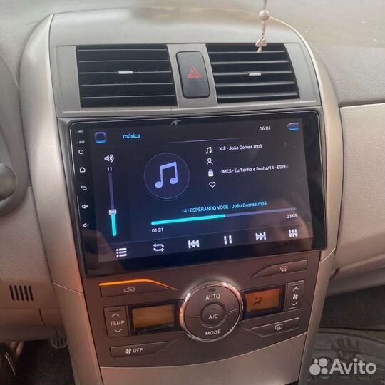 Магнитола Андрод Toyota corolla fielder,axio 06-13