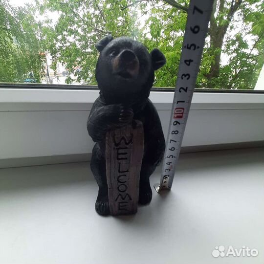 Статуэтка для интерьера Медведь Welcome. Мишка