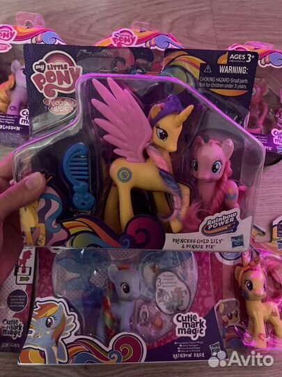 My little pony фигурки новые