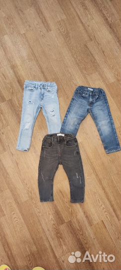 Джинсы zara,barkito 98
