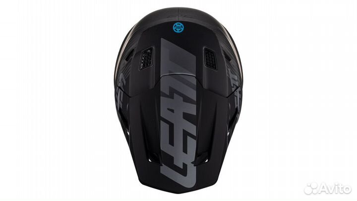 Мотошлем Leatt Moto 9.5 Carbon Helmet Kit, Black