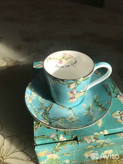 Чайная фарфоровая пара