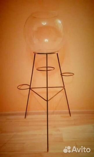 Аквариум круглый - Винтаж времён СССР