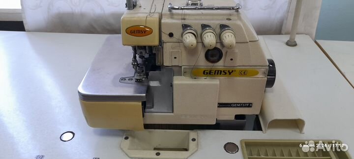 Оверлок Gemsy Gem 737 F