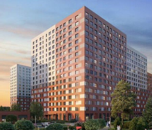 2-к. квартира, 40,5 м², 7/18 эт.