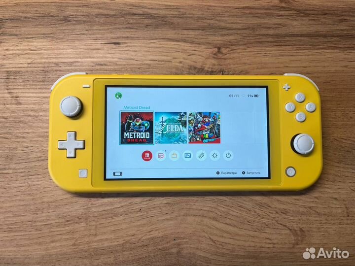 Nintendo switch lite новый прошитый чип