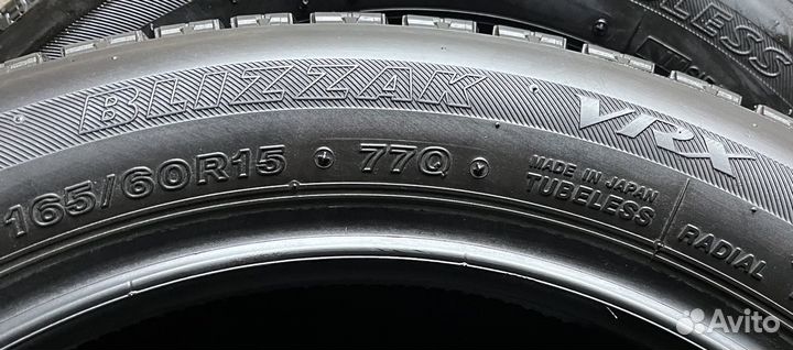 Bridgestone Blizzak VRX 165/60 R15