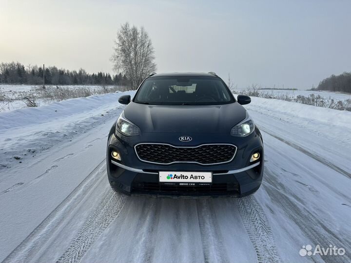 Kia Sportage 2.0 AT, 2020, битый, 74 000 км