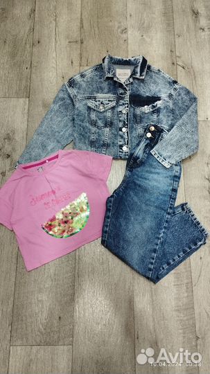 Одежда на девочку р-р 140