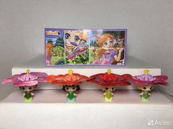 Игрушки из киндер сюрприза серии