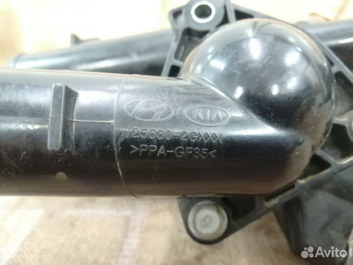 Корпус термостата g4kd Kia Hyundai 256302gxxx
