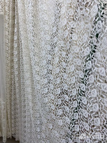 Тюль кружево ручная работа эксклюзив