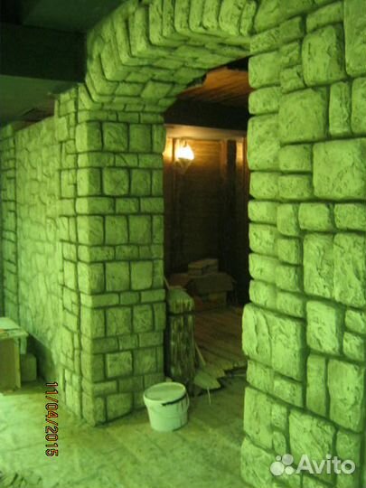 Скульптура, Декор стен, Декорации, Роспись стен