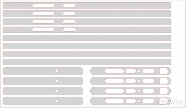 Гидрогелевая пленка для Samsung Galaxy и др мобил