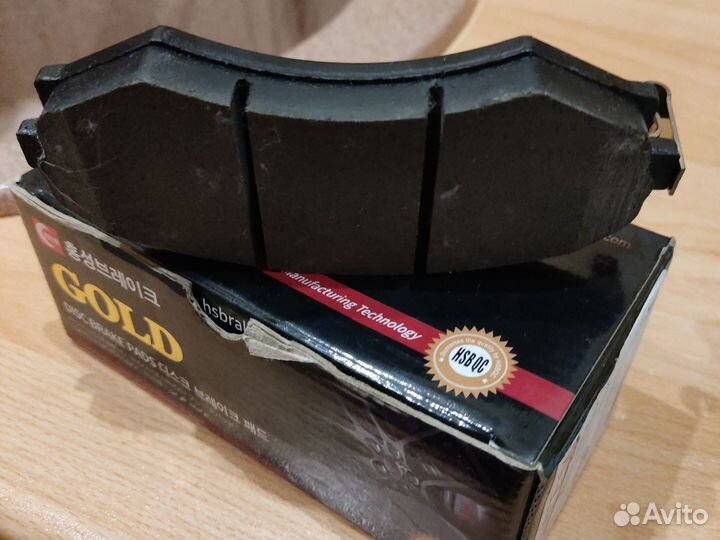 Тормозные колодки на hyundai