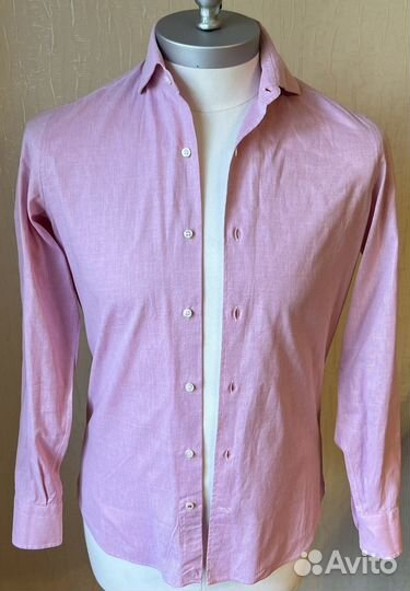 Рубашка Loro Piana Италия Оригинал Хлопок 46-48