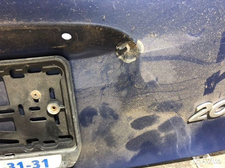 Крышка багажника Peugeot 206 HB