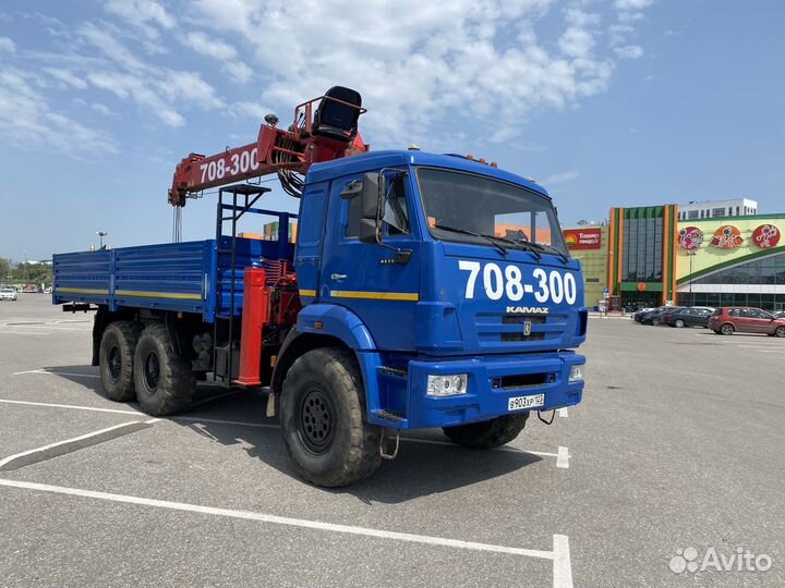 КамАЗ 43118-24 с КМУ, 2011