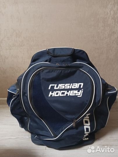 Хоккейный баул-рюкзак на колесах