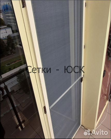 Москитная сетка на двери