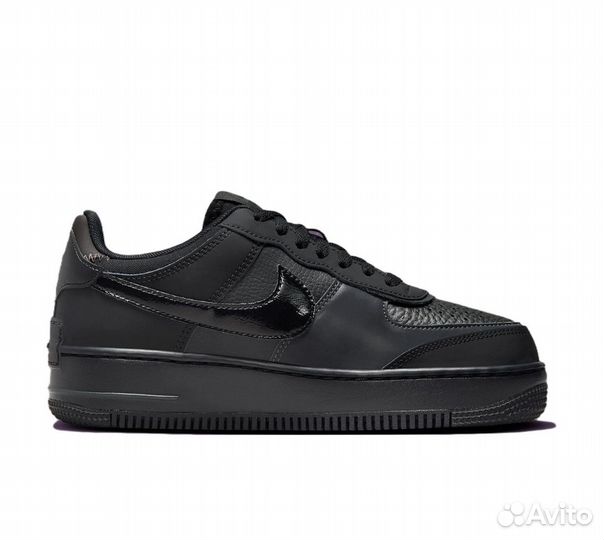 Nike Air Force 1 Low Shadow Triple Black 35-41 EU