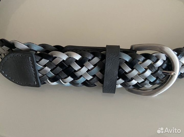 Ремень плетеный новый 106см