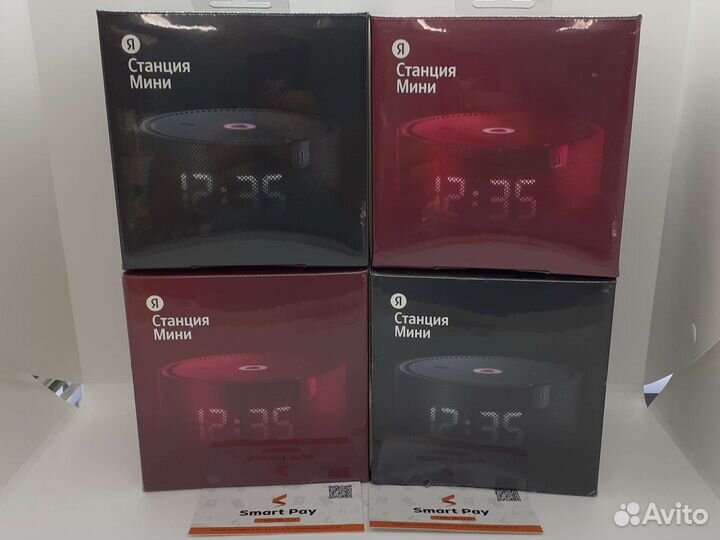 Яндекс станция мини с часами