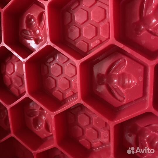 Форма силиконовая Соты новая для выпечки гипса