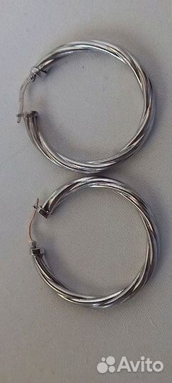 Серебряные серьги 925 проба
