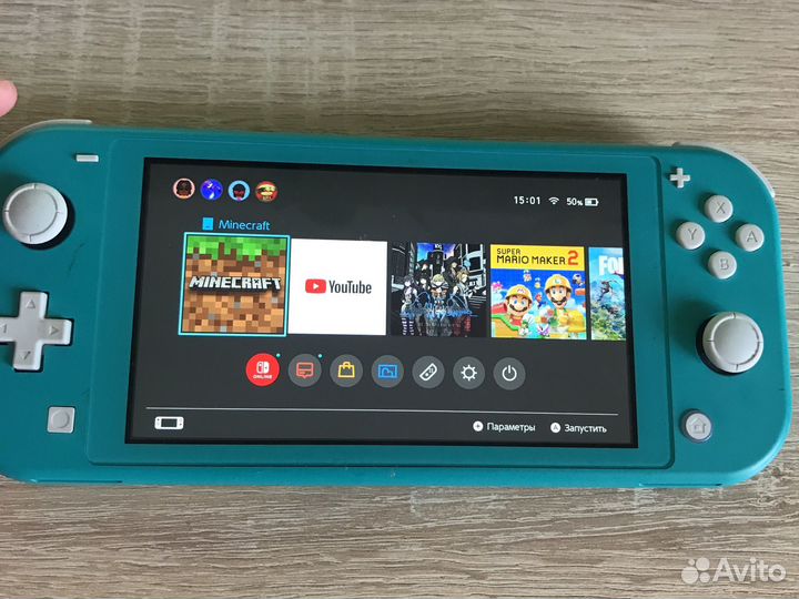 Nintendo switch lite с играми