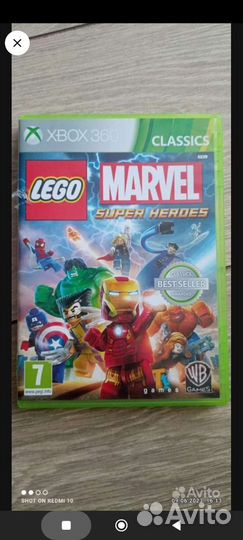 Игра лицензия для xbox 360 marvel lego