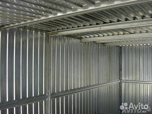 Гаражи новые пеналы оцинкованные эконом класс