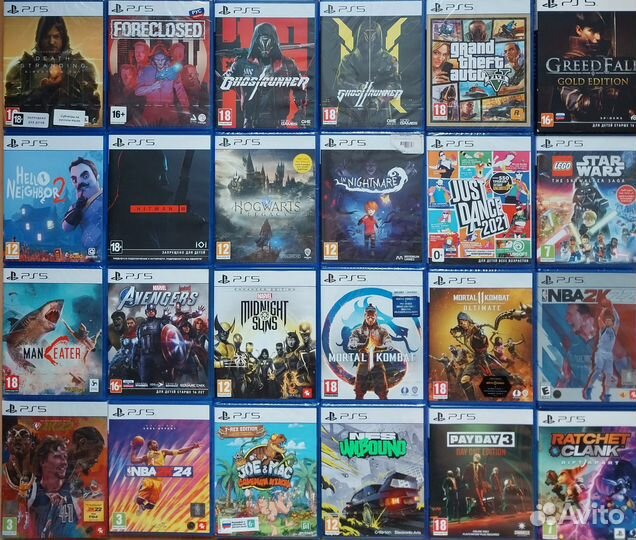 Игры ps5 игры на дисках для ps5 Sony диски пс5